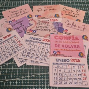 mini calendario imantado